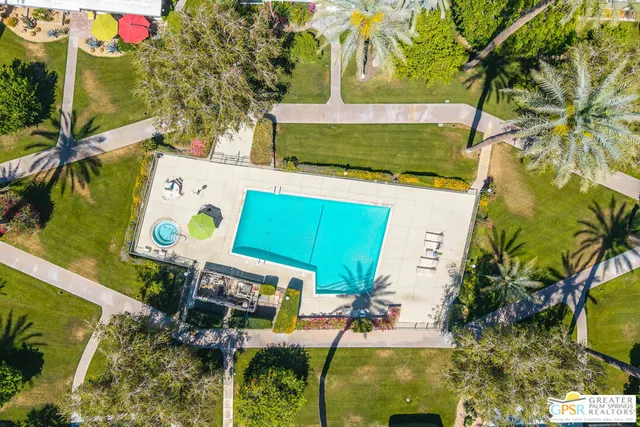 an aerial view of multiple houses
