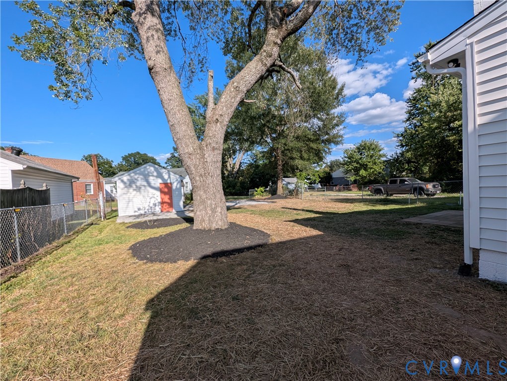 407 Washington Avenue Colonial Heights, VA 23834 - Photo 39 of 41 View of yard with an outdoor structure