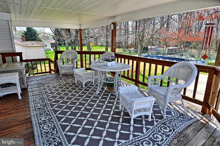 7807 Brooklyn Bridge Road Laurel, MD 20707 - Photo 2 of 27 Covered deck!