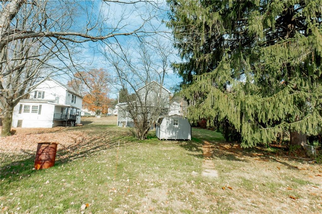 287 Main Street Ernest, PA 15739 - Photo 6 of 26 a view of a yard with a tree