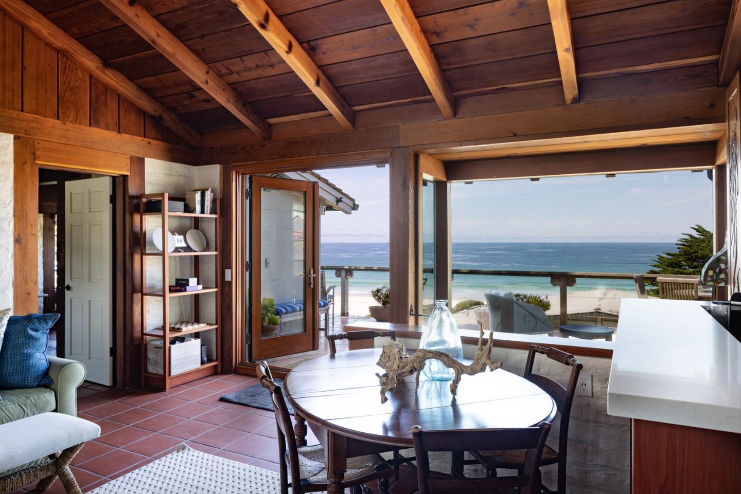 0 Scenic & 8th Corner Carmel, CA 93923 - Photo 7 of 27 a dining room with furniture and a floor to ceiling window