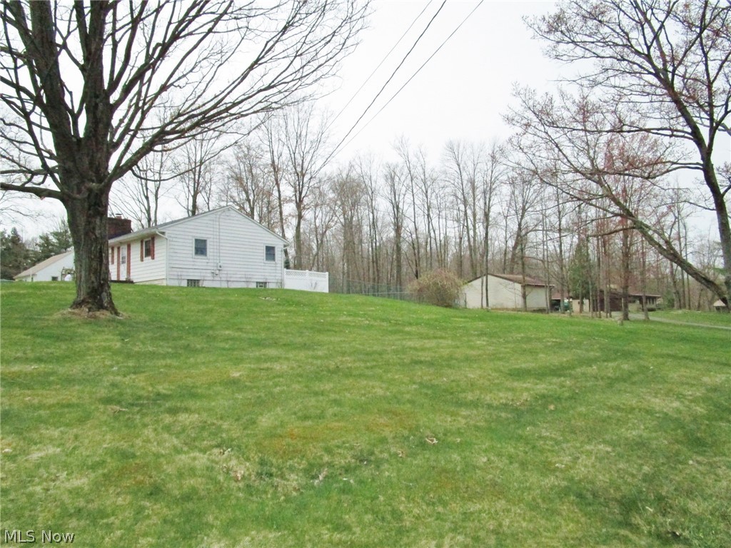 4626 Nettleton Road Medina, OH 44256 - Photo 3 of 23 View of 1 Acre Lot from the corner of Wildwood. Property comes to this corner