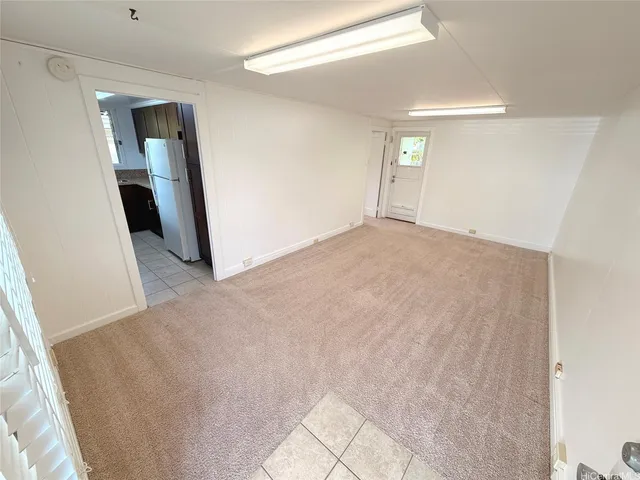 a view of empty room