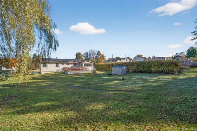 a childrens park with lots of swings and slides