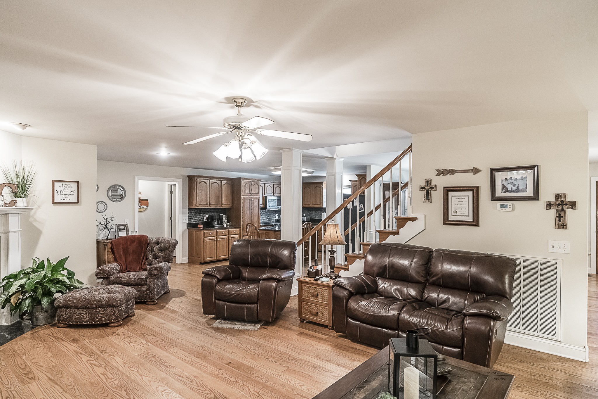 182 Calvert Ridge Road Westmoreland, TN 37186 - Photo 13 of 50 a living room with furniture and wooden floor