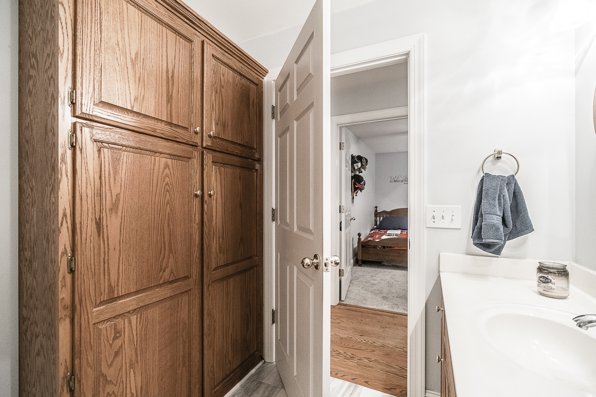 182 Calvert Ridge Road Westmoreland, TN 37186 - Photo 22 of 50 a walk in closet with wooden floor