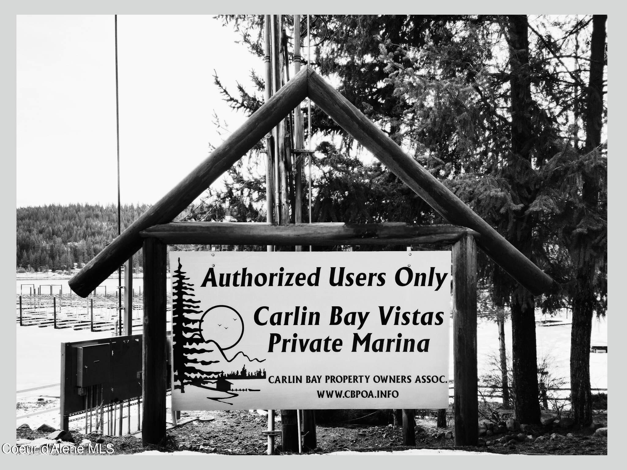 Lt1-blk1 South Hanson Road Harrison, ID 83833 - Photo 11 of 28 Carlin Bay HOA Private Marina