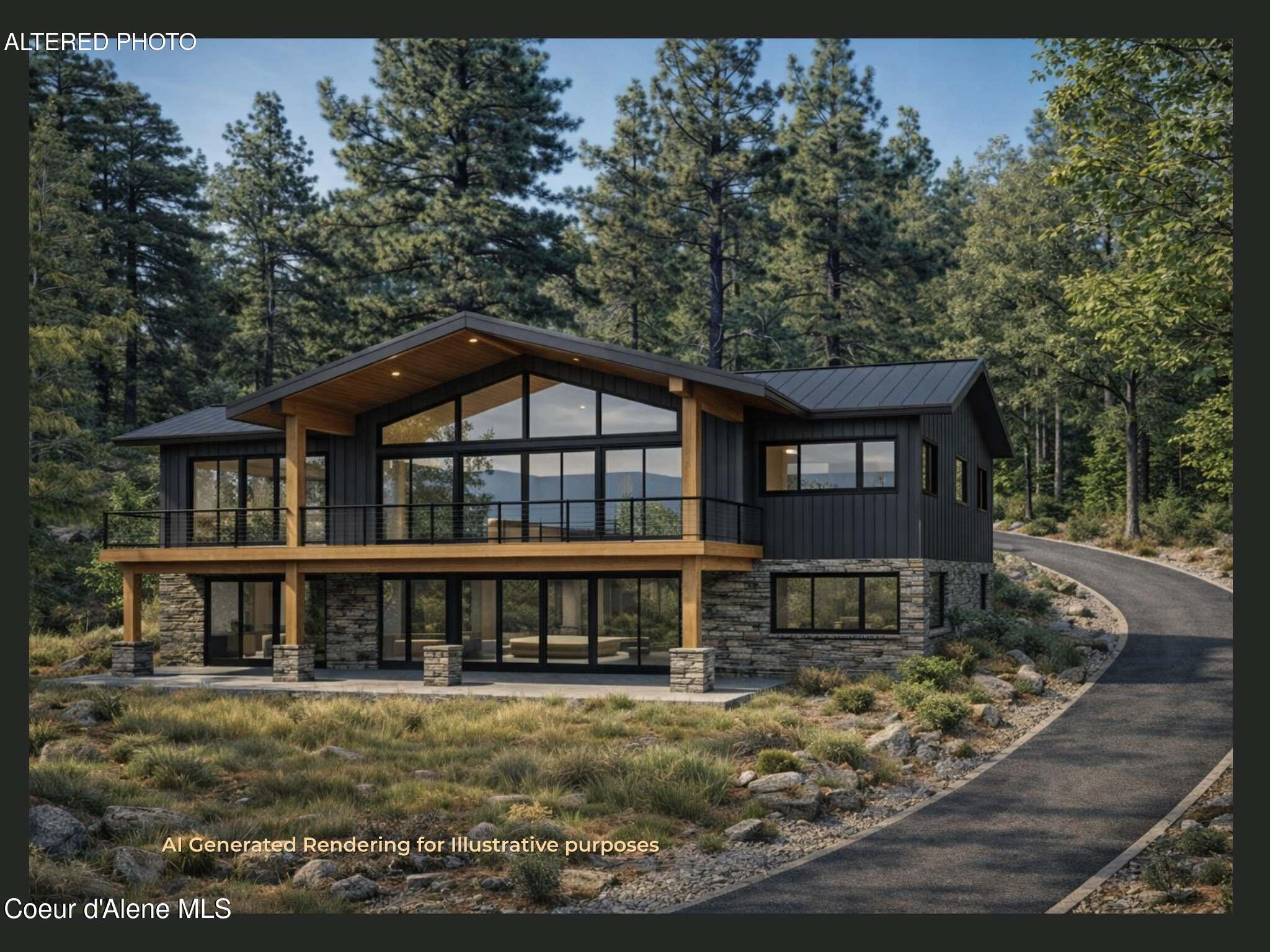 Lt1-blk1 South Hanson Road Harrison, ID 83833 - Photo 3 of 28 Exterior – AI Concept Rendering