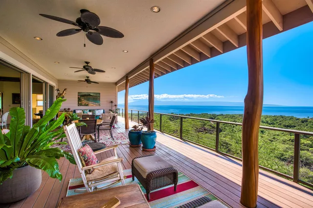 a outdoor space with furniture