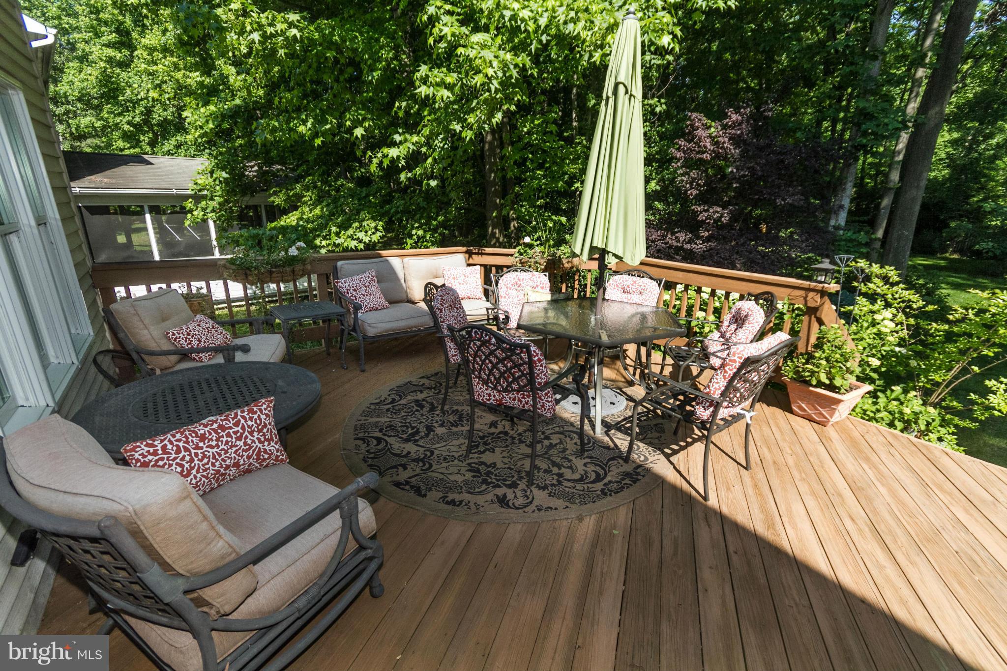 1406 Hunting Wood Road Annapolis, MD 21403 - Photo 17 of 23 a view of a patio on the roof deck