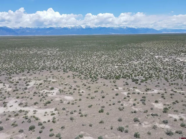 a view of city and mountain