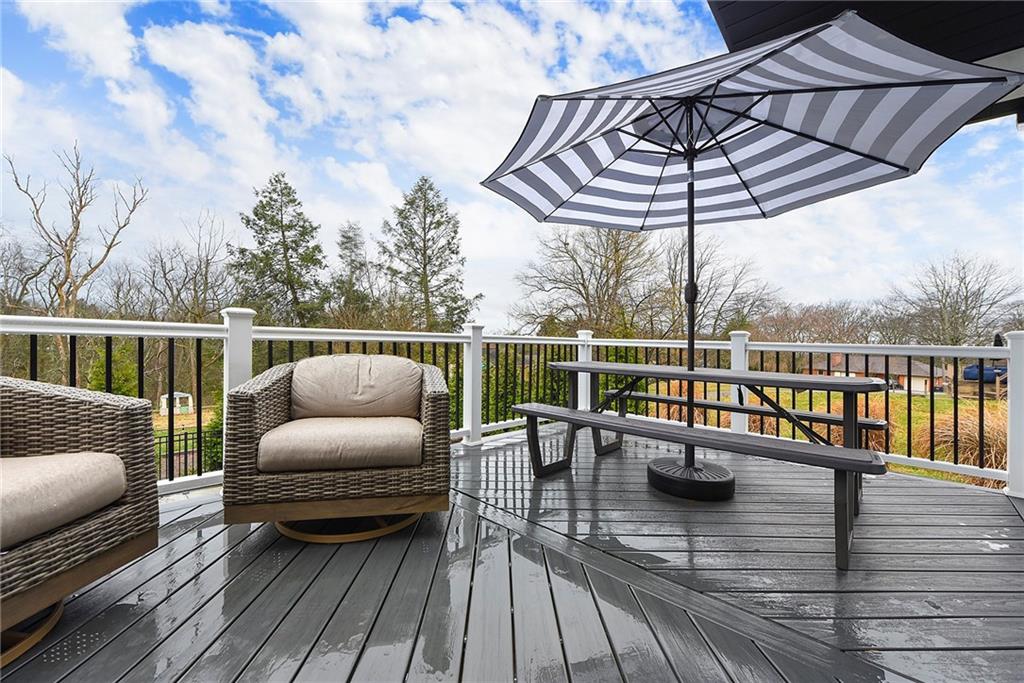 220 Bonnie View Drive Wexford, PA 15090 - Photo 8 of 50 Family room has door leading to deck