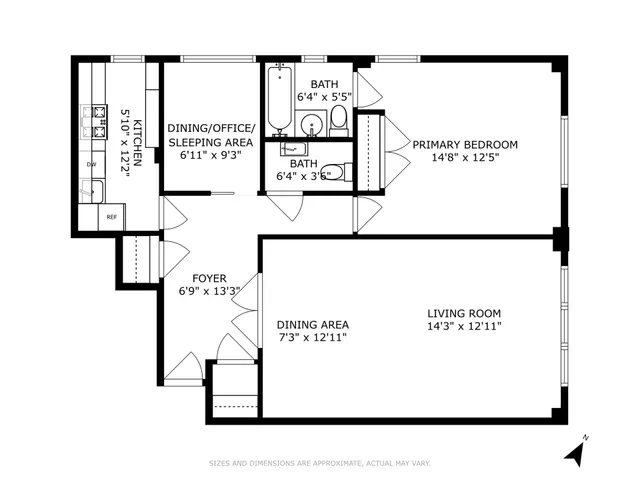 $495,000 | 45 West 54th Street, Unit 8A | Midtown Central