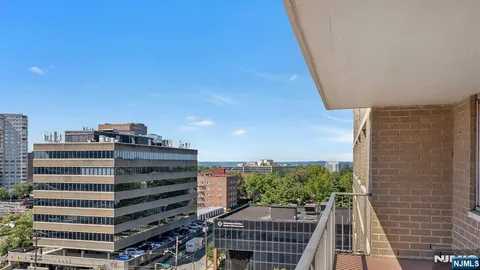 a view of a balcony with outdoor space