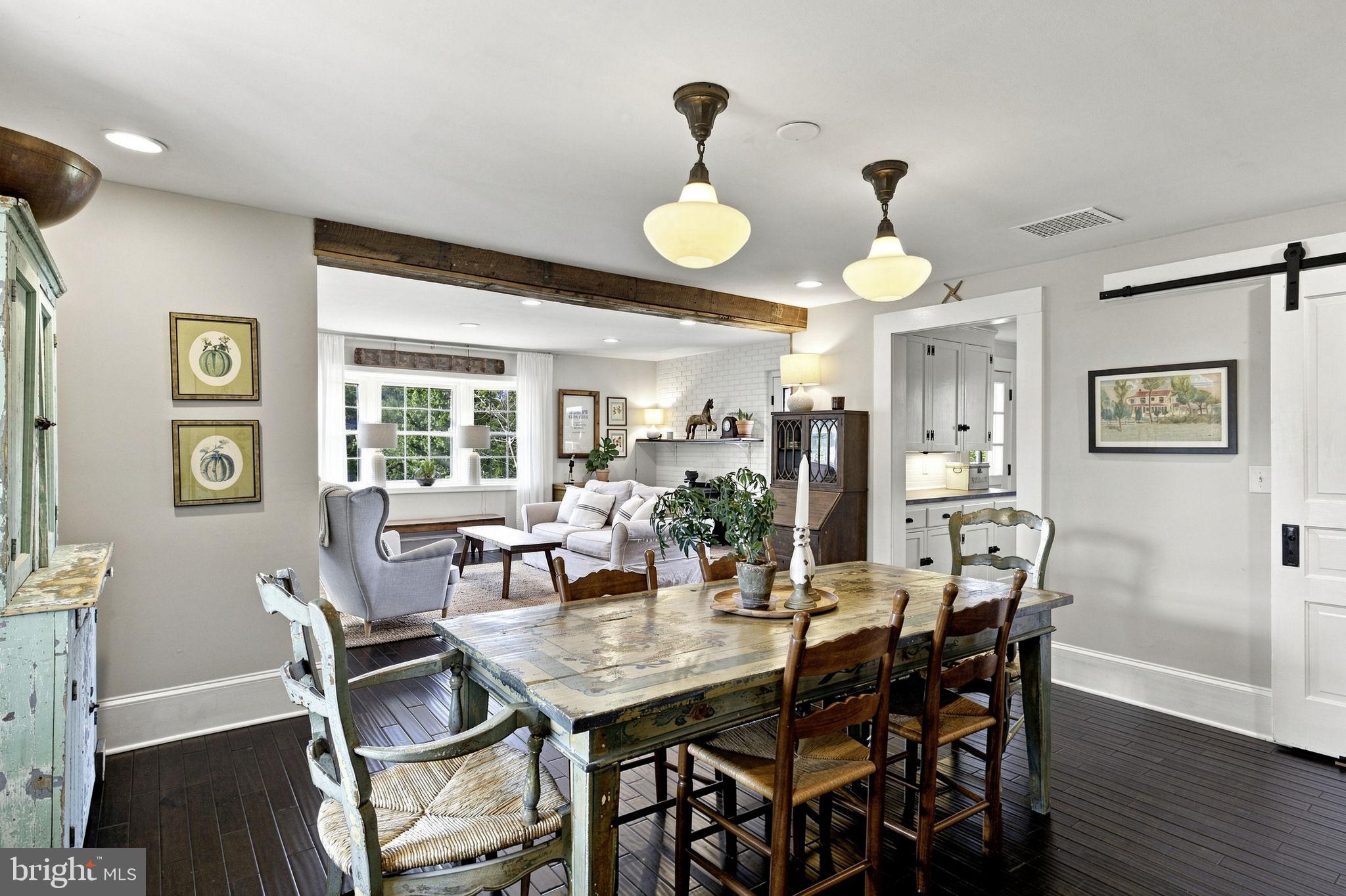 65 Dennis Road Castleton, VA 22716 - Photo 14 of 83 Open Dining and Living Room