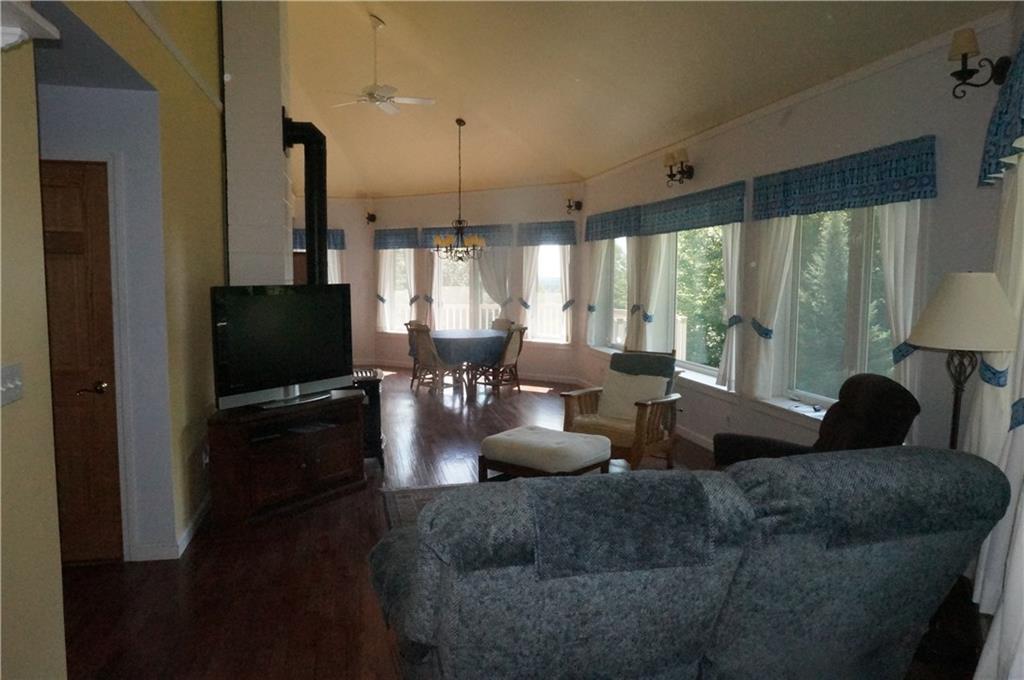 196 Temple Hill Road Waterford, ME 04088 - Photo 13 of 29 Open living/dining area