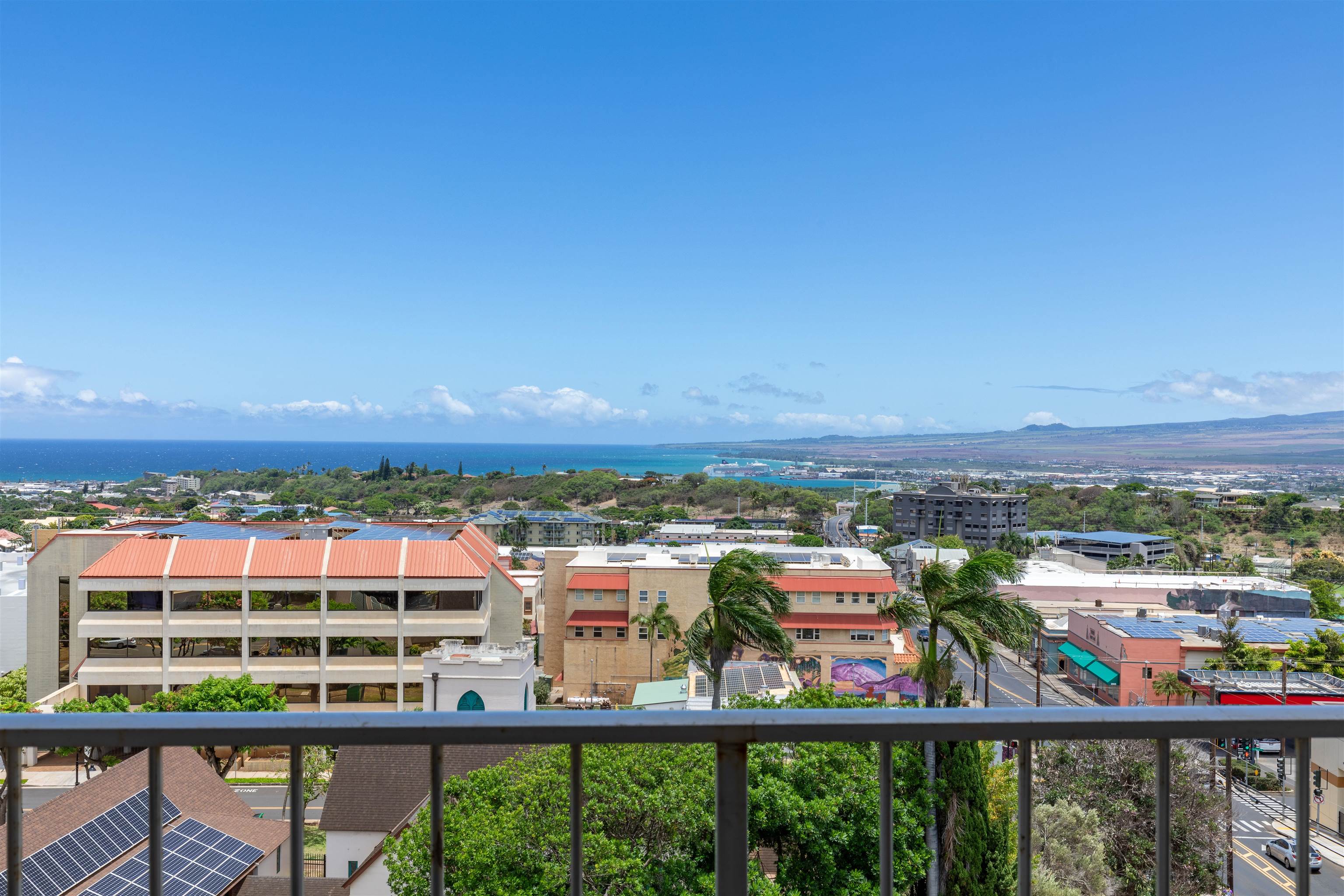 2158 Main Street, Unit 707 Wailuku, HI 96793 - Photo 27 of 27 a view of a city from a balcony
