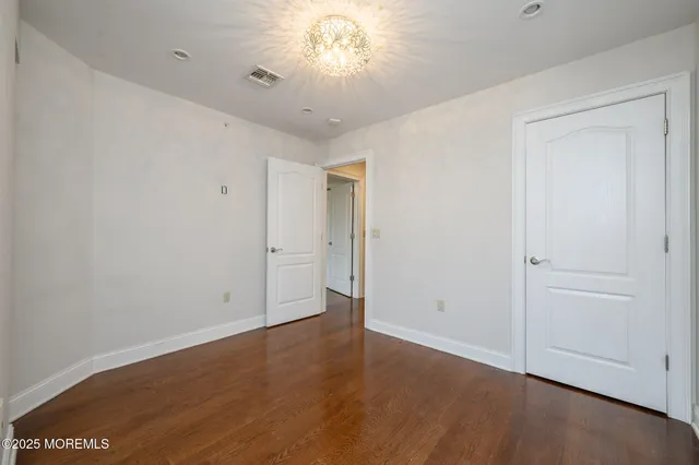 wooden floor in an empty room