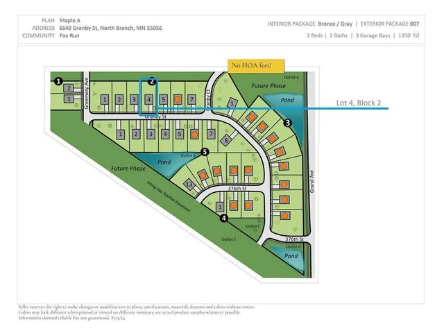 $359,900 | 6640 Granby Street, North Branch, MN 55056