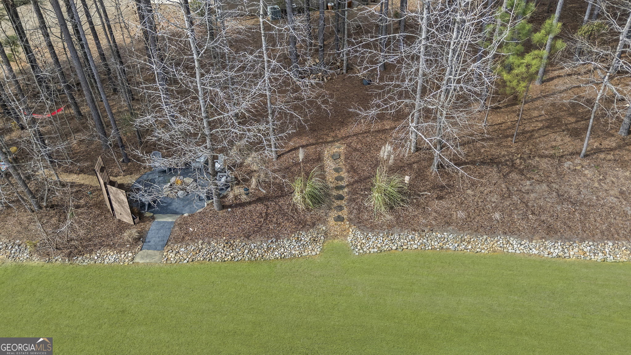 7 Harris Court Newnan, GA 30263 - Photo 60 of 64 a view of outdoor space with a lake view