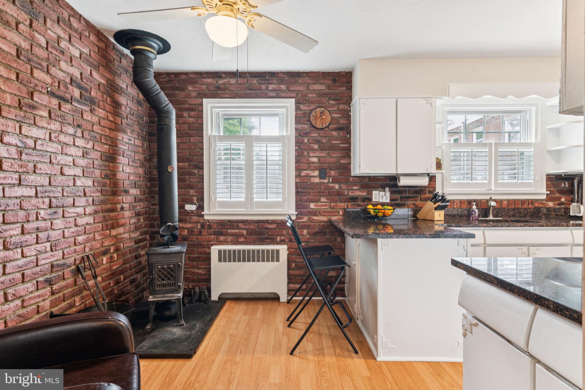 6768 Stenton Avenue Philadelphia, PA 19119 - Photo 38 of 76 Wood Burning Stove