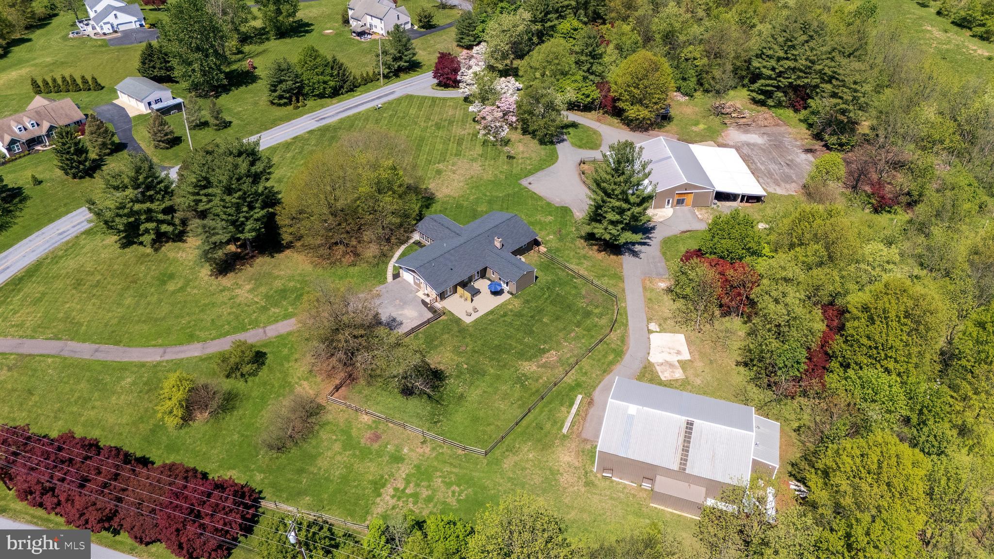 723 Saylors Mill Road Spring City, PA 19475 - Photo 3 of 74 an aerial view of residential house with outdoor space and swimming pool