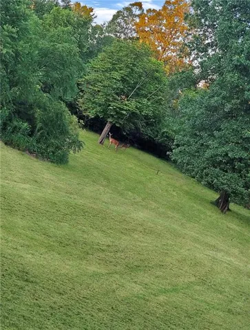 a kitchen with stainless steel appliances granite countertop a stove top oven a sink a refrigerator and a granite counter tops