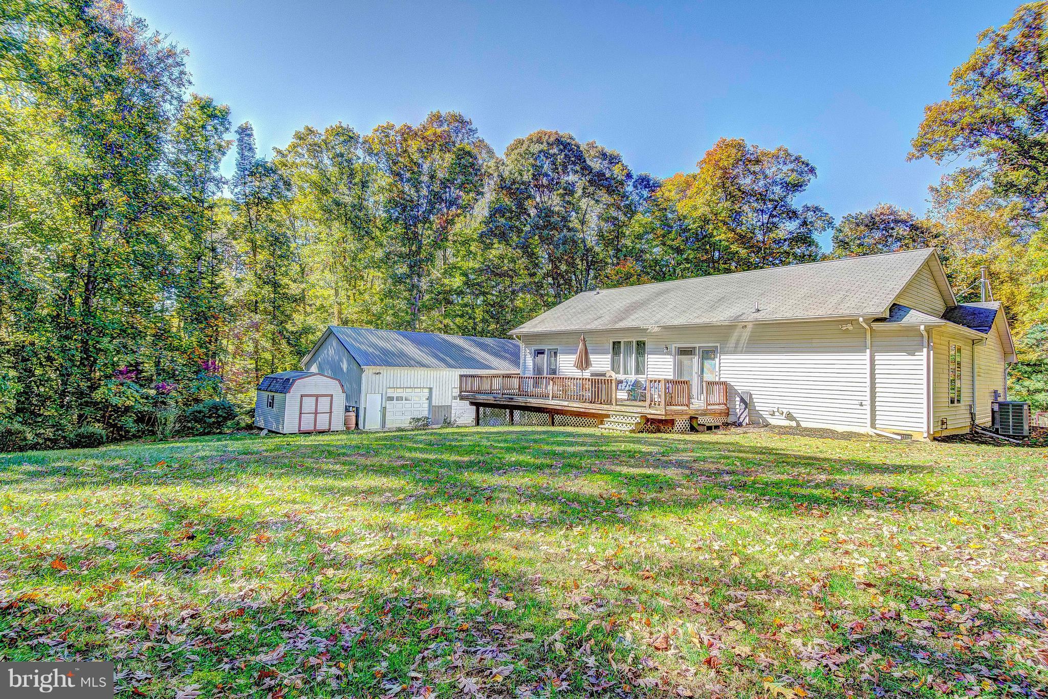 3315 Crane Road Port Republic, MD 20676 - Photo 21 of 30 A portion of back yard is cleared and level