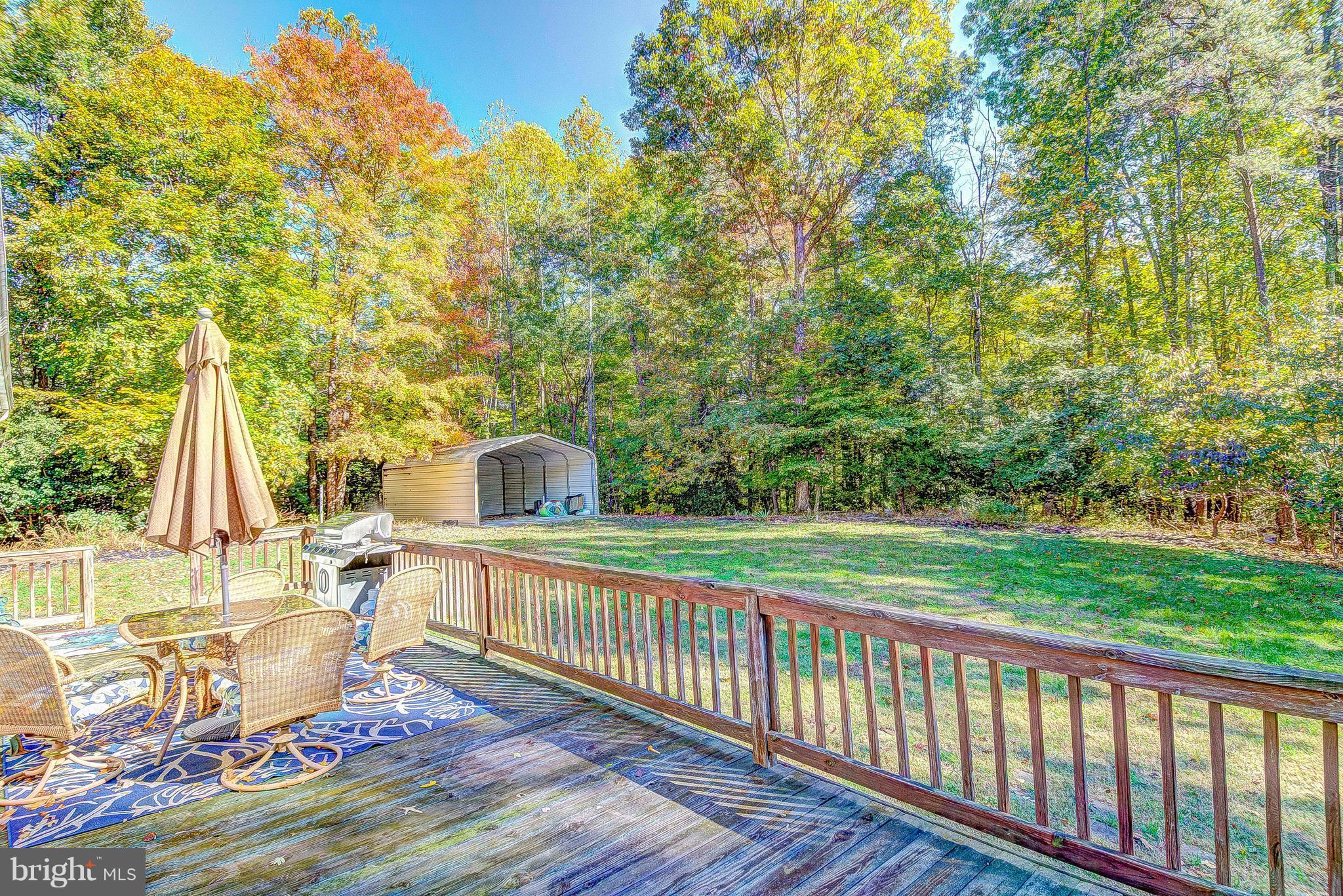 3315 Crane Road Port Republic, MD 20676 - Photo 22 of 30 Rear deck for entertaining or enjoying the view