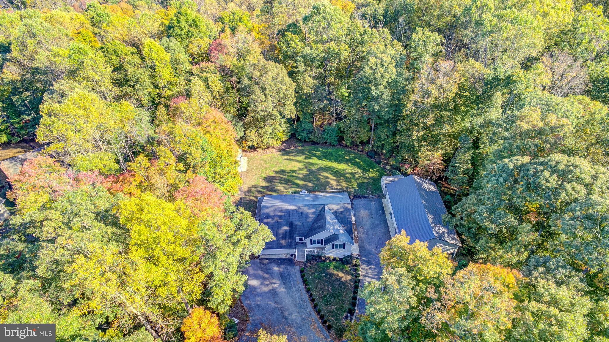3315 Crane Road Port Republic, MD 20676 - Photo 27 of 30 View from the air shows the privacy and land