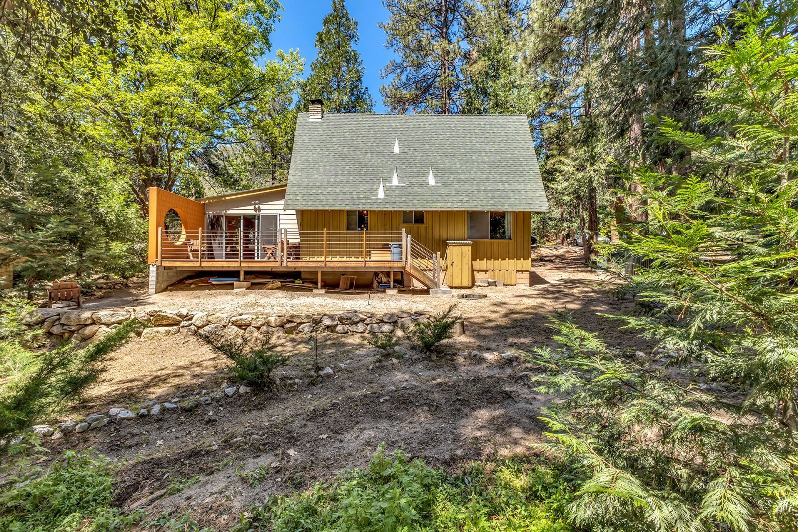 52143 Acorn Lane Idyllwild, CA 92549 - Photo 52 of 57 an aerial view of a house with a yard