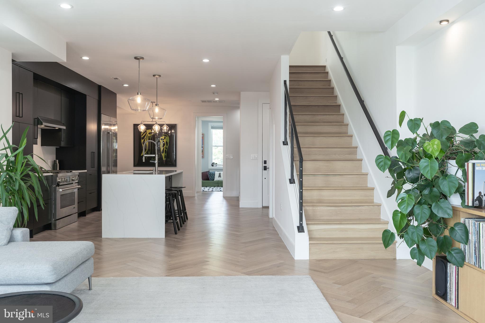 22 Bryant Street Northwest, Unit 3 Washington, DC 20001 - Photo 14 of 36 Stairway to Second Story