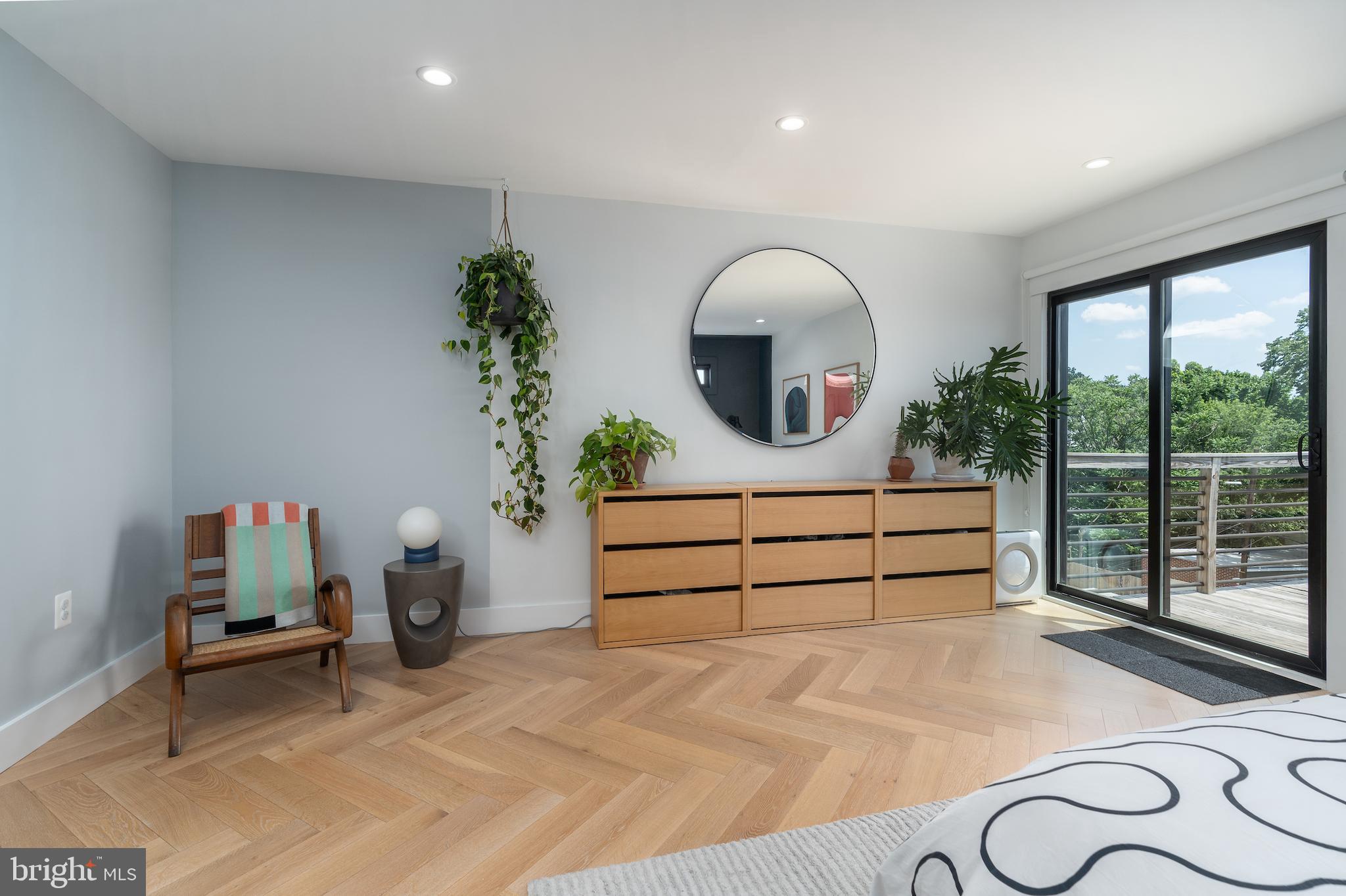 22 Bryant Street Northwest, Unit 3 Washington, DC 20001 - Photo 17 of 36 Primary Bedroom w/private deck