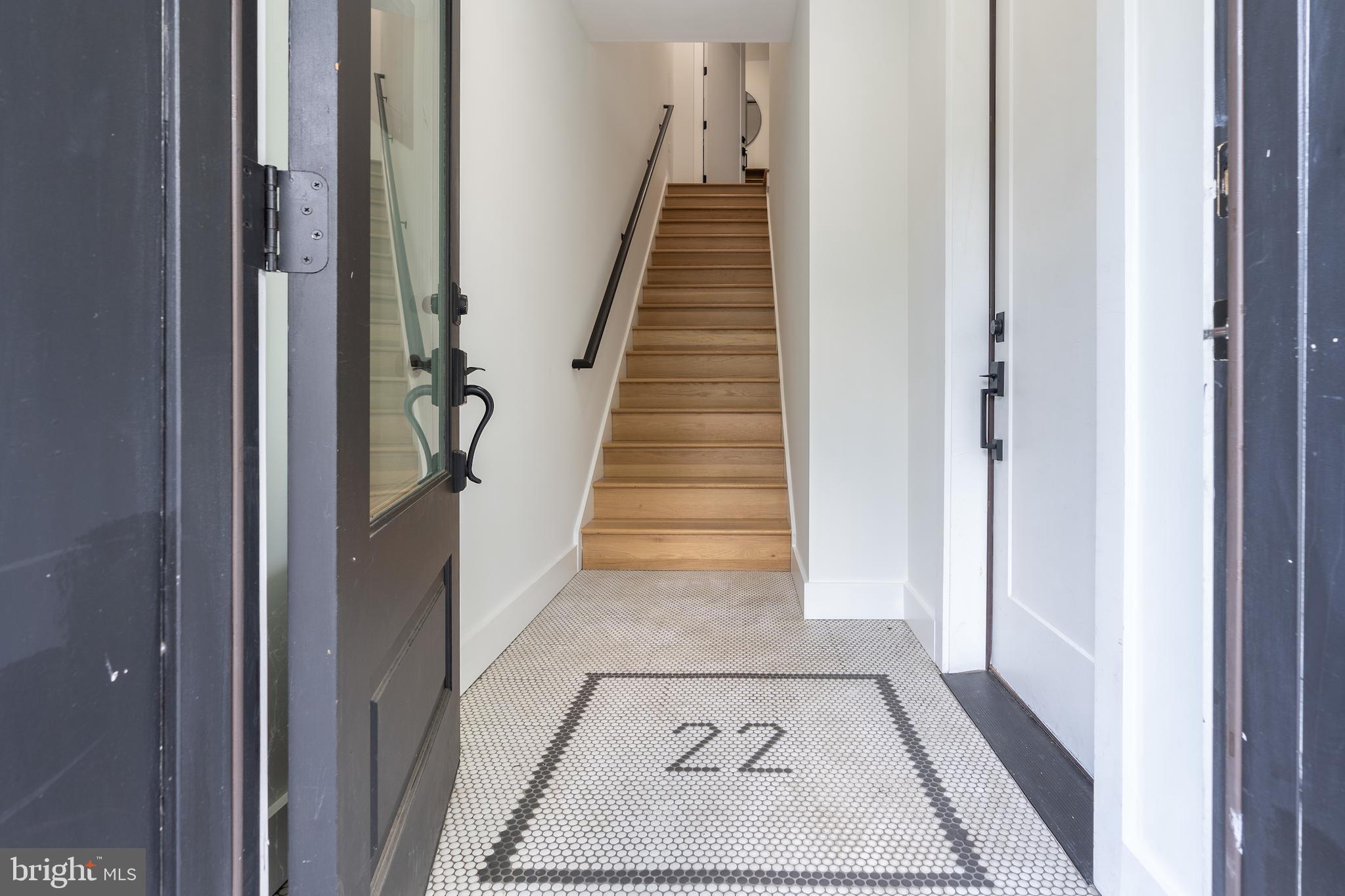 22 Bryant Street Northwest, Unit 3 Washington, DC 20001 - Photo 32 of 36 Stairway to Unit Entrance