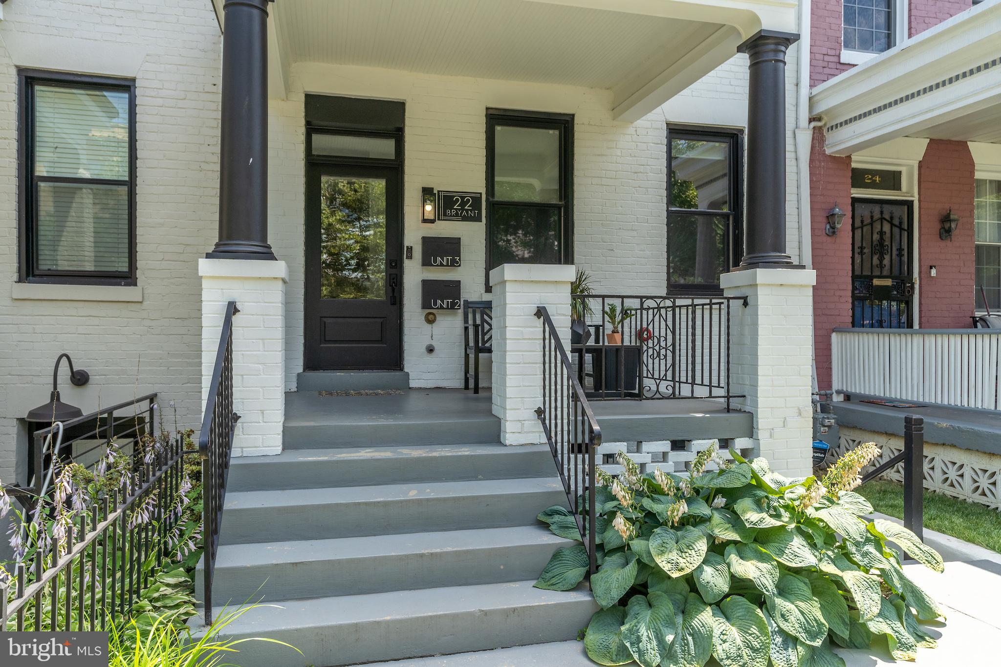 22 Bryant Street Northwest, Unit 3 Washington, DC 20001 - Photo 34 of 36 Front Entrance Patio