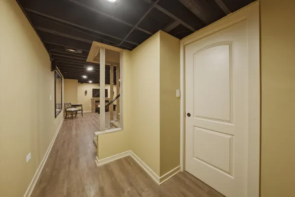 a view of a walk in closet