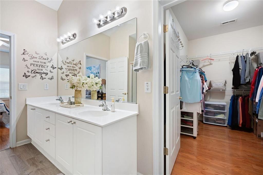 3807 Abbott Lane Southwest, Unit 15 Powder Springs, GA 30127 - Photo 23 of 32 a view of bathroom with dual sinks