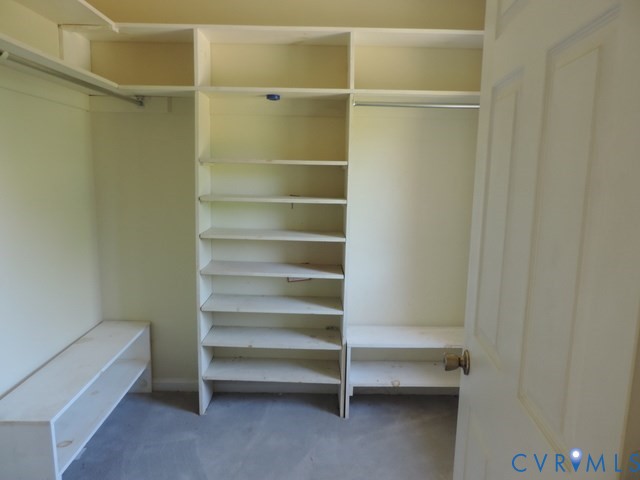 102 Hicks Lane Rice, VA 23966 - Photo 24 of 26 a view of walk in closet with empty racks