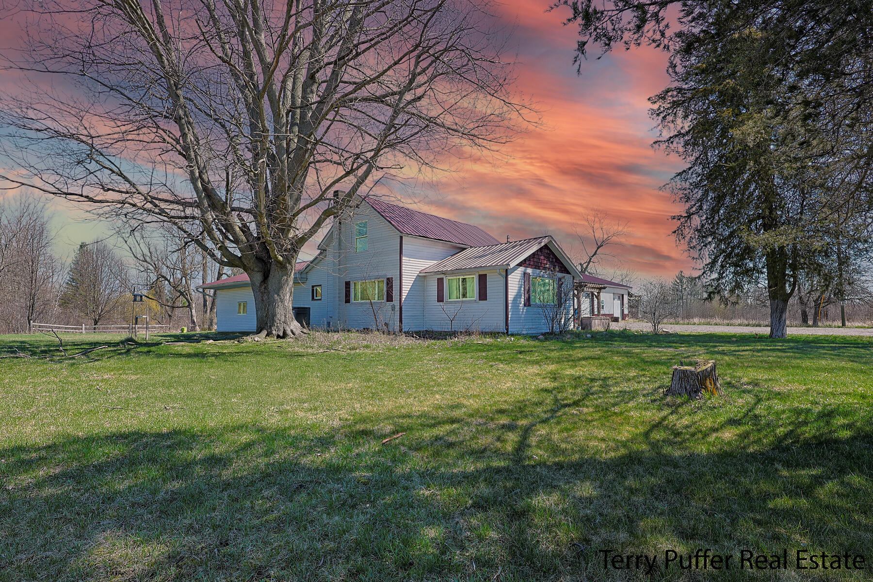 18990 Kimball Road Pierson, MI 49339 - Photo 1 of 41 twilight