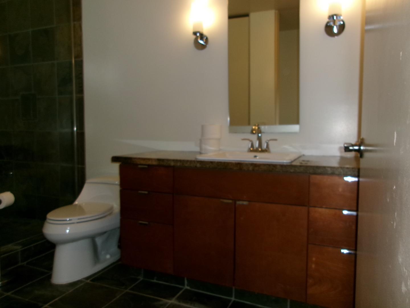 1855 Palm View Place, Unit 123 Santa Clara, CA 95050 - Photo 15 of 18 a bathroom with a sink and a toilet