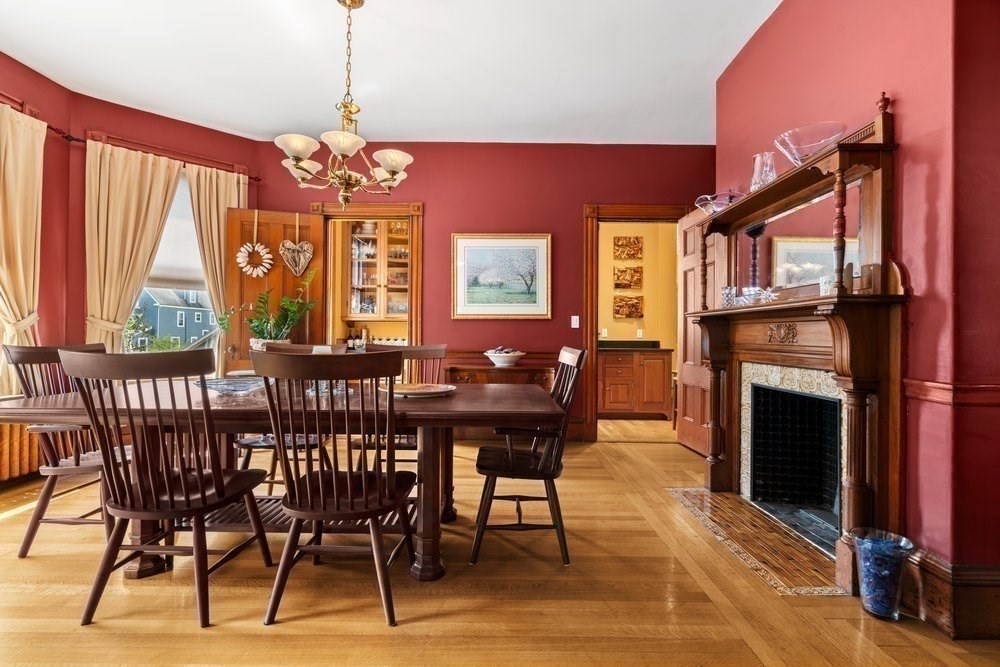 191 Cottage Park Road Winthrop, MA 02152 - Photo 10 of 41 a view of a dining room with furniture window and wooden floor