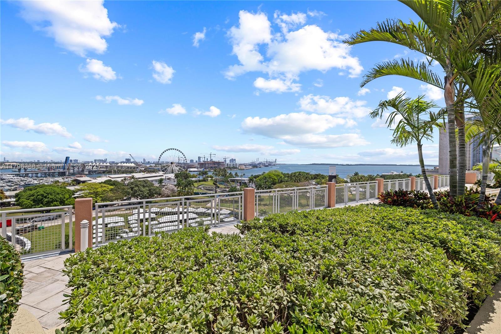 244 Biscayne Boulevard, Unit 645 Miami, FL 33132 - Photo 26 of 45 a view of a garden