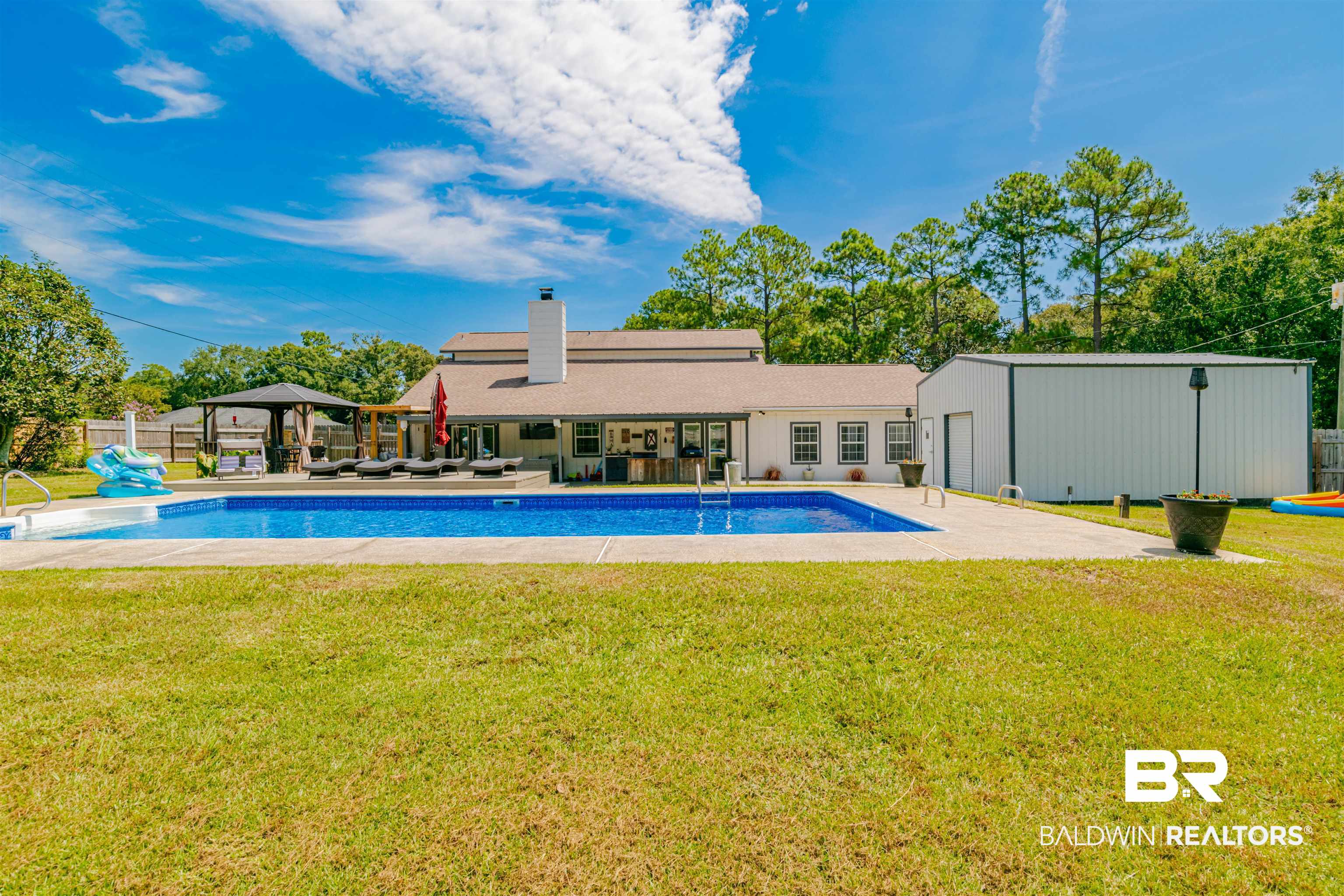 4250 Honey Court Mobile, AL 36619 - Photo 30 of 34 Backyard View