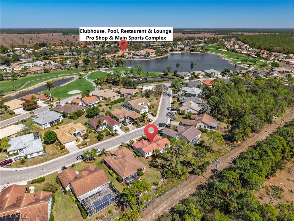 2160 Faliron Road North Fort Myers, FL 33917 - Photo 2 of 42 an aerial view of residential houses with outdoor space
