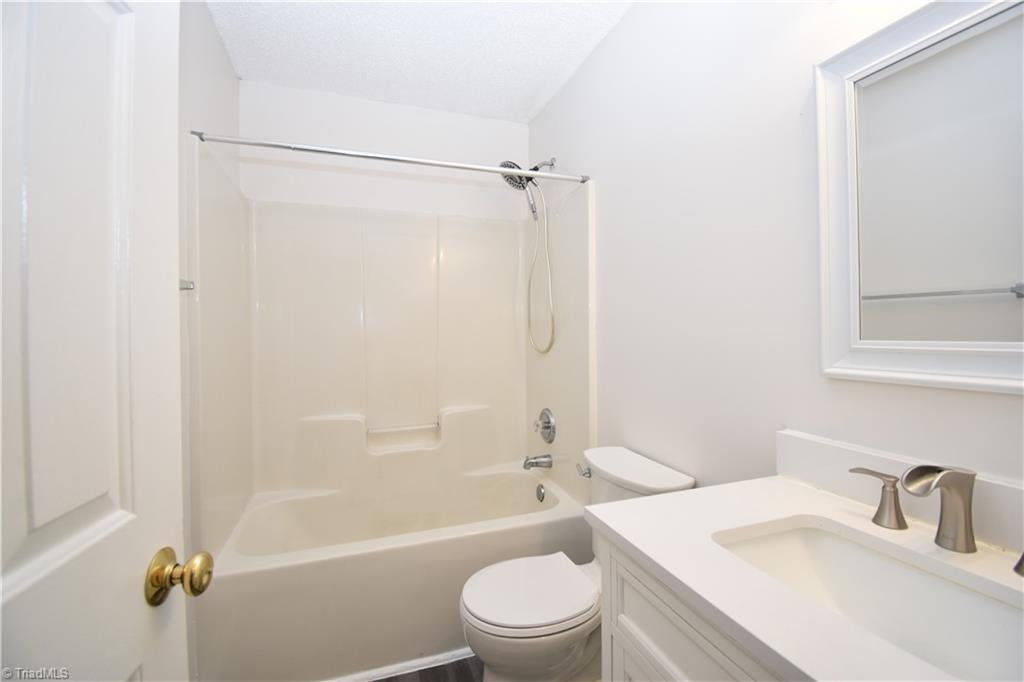 2553 Stratford Lake Road Winston-Salem, NC 27103 - Photo 15 of 19 The tastefully updated guest bathroom
