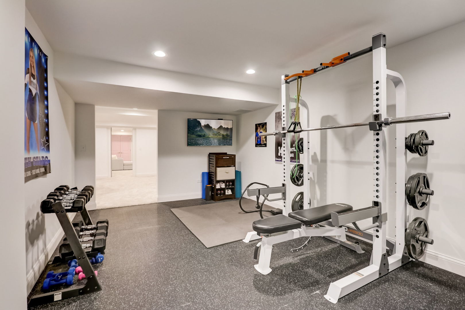 3630 Edelweiss Road Elgin, IL 60124 - Photo 36 of 47 a view of a room with gym equipment