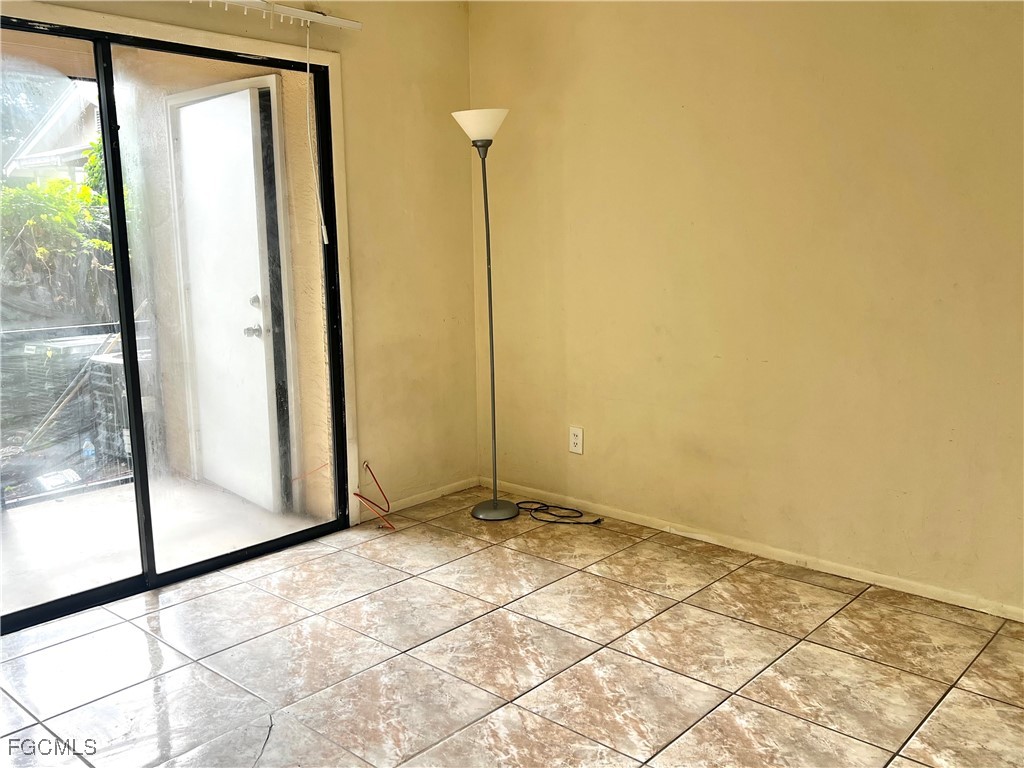 824 Alderman Street, Unit 106 Fort Myers, FL 33916 - Photo 5 of 6 a view of an empty room