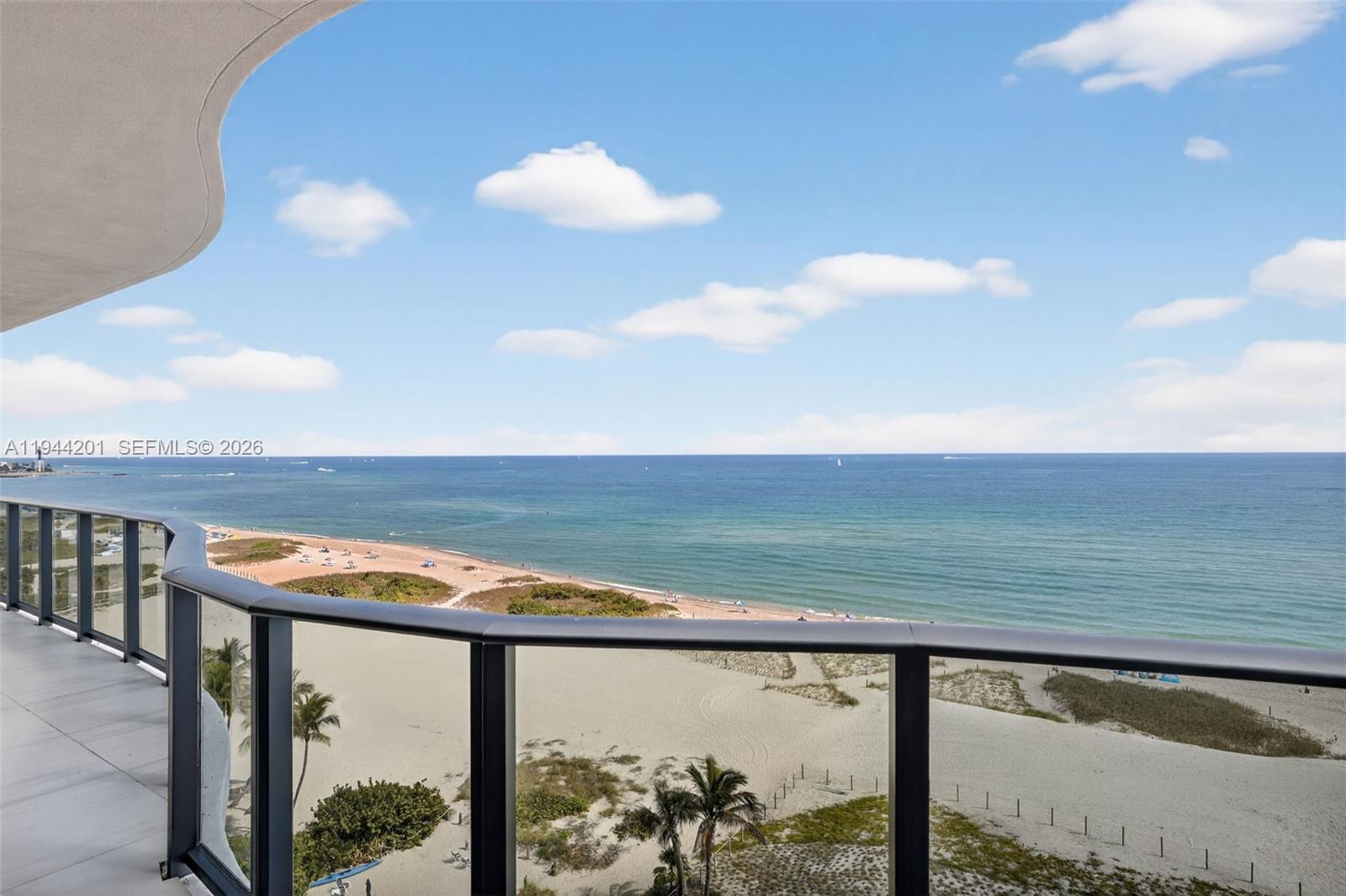 900 North Ocean Boulevard, Unit 906 Pompano Beach, FL 33062 - Photo 42 of 100 View toward North / East - toward Lighthouse and Lighthouse Point Inlet to see great boat activity