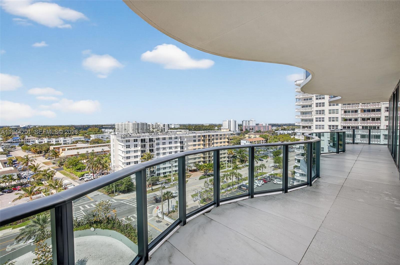 900 North Ocean Boulevard, Unit 906 Pompano Beach, FL 33062 - Photo 59 of 100 View to the West. You can see the Intracoastal from here