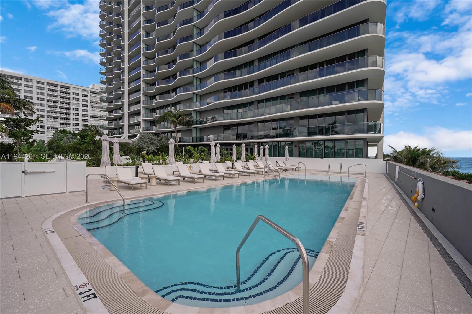 900 North Ocean Boulevard, Unit 906 Pompano Beach, FL 33062 - Photo 82 of 100 Sunset pool